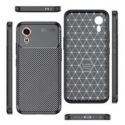 Husa Samsung Galaxy Xcover7 Techsuit CarbonFiber, negru