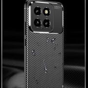 Husa Xiaomi 14 Techsuit CarbonFiber, negru