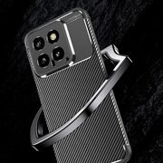 Husa Xiaomi 14 Techsuit CarbonFiber, negru