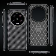 Husa Xiaomi 14 Ultra Techsuit CarbonFiber, negru