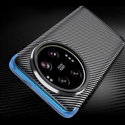 Husa Xiaomi 14 Ultra Techsuit CarbonFiber, negru
