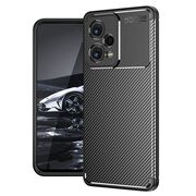 Husa Xiaomi Redmi Note 12 5G Techsuit CarbonFiber, negru