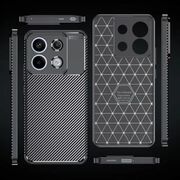 Husa Xiaomi Redmi Note 13 5G Techsuit CarbonFiber, negru