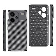 Husa Xiaomi Redmi Note 13 Pro+ 5G Techsuit CarbonFiber, negru