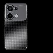 Husa Xiaomi Redmi Note 13 Pro 4G Techsuit CarbonFiber, negru