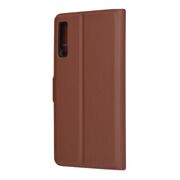 Husa Samsung Galaxy A7 2018 Techsuit Leather Folio, maro