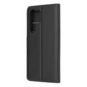 Husa pentru  Samsung Galaxy S23 Ultra 5G tip carte cu inchidere magnetica, compartimente pentru carduri si functie stand, negru
