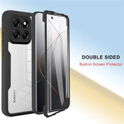 Pachet 360: Husa cu folie integrata pentru Xiaomi 14 Cover360 fata / spate, negru