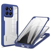 Pachet 360: Husa cu folie integrata pentru Xiaomi 14 Cover360 fata / spate - blue