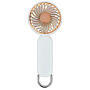 Ventilator portabil USB cu baterie reincarcabil Techsuit A217, bej auriu