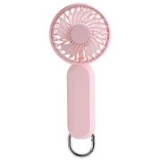Ventilator portabil USB cu baterie reincarcabila Techsuit A217, roz