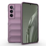 Husa pentru Realme C65 Liquid Silicone, Microfibre Lining, Non-Slip Airbag Design, mov