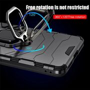 Husa pentru Xiaomi 13T / 13T Pro cu inel Armor Kickstand Tough Rugged Cover, (negru)