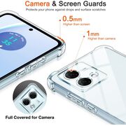 Husa pentru Motorola Moto G84 Anti-Shock 1.5mm, Reinforced 4 corners, transparent