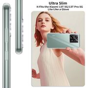Husa pentru Xiaomi 13T / 13T Pro Slim & Light Anti Shock 1.5mm, Transparent