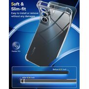 Husa pentru Realme C65 Anti-Shock 1.5mm, reinforced 4 corners, transparent