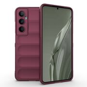 Husa pentru Realme C65 Liquid Silicone, Microfibre Lining, Non-Slip Airbag Design, bordeaux