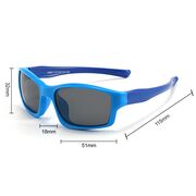 Ochelari de soare sport pentru copii 3-8 ani Techsuit, 8202-C41