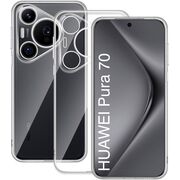 Husa pentru Huawei Pura 70 Anti-Shock 1.5mm, Transparent