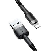 Cablu date Lightning Baseus, 2.4A, 480Mbps, 1m, CALKLF-BG1
