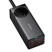Incarcator/Cablu de alimentare GaN3 Pro 100W Baseus PSZM000401, negru