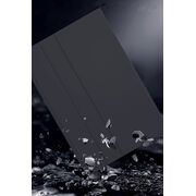 Husa cu tastatura iluminata pentru Samsung Galaxy Tab S9 / S9 FE / S10 FE si slot S-Pen + mouse wireless iluminat LED, negru