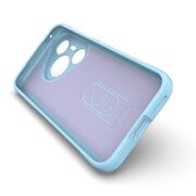 Husa pentru  Huawei Pura 70 Pro Liquid Silicone, Microfibre Lining, Non-Slip Airbag Design, albastru