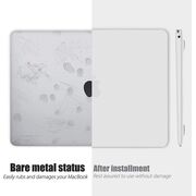 Carcasa pentru MacBook Air 13 2025 / 2024 / 2022 M4, M3, M2 Hard Shell Frost, transparent mat
