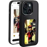 Husa pentru iPhone 14 / iPhone 13 DIY customizabil cu ecran E-ink, NFC Photo Display, negru