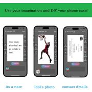 Husa pentru iPhone 13 Pro, DIY customizabil cu ecran E-ink, NFC Photo Display, negru