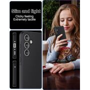 Husa pentru Samsung Galaxy A35 5G Liquid Silicone, negru