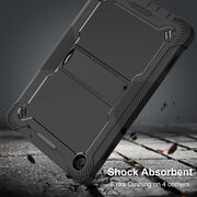 [Pachet 360°] Husa + folie sticla Lenovo Tab M10 3rd Gen (TB328FU/TB328XU) Techsuit Rugged TabShell, negru