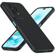 Husa pentru Honor 200 Lite Liquid Silicone, subțire, captusita cu microfibra, anti amprentă, protectie cameră foto, negru