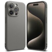 Husa iPhone 15 Pro Ringke Onyx, gri