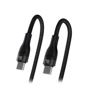 Cablu de date Type-C Baseus Flash Series 2, 2in1, 100W, negru
