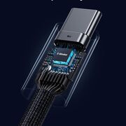 Cablu de date Type-C Baseus Flash Series 2, 240W, 1m, negru
