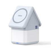 Statie incarcare 2 in 1 wireless pentru Apple Duzzona W20, 15W, bleu
