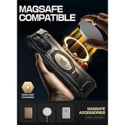 Husa iPhone 15 Pro Max Supcase Unicorn Beetle Defender, negru