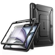 Husa cu folie integrata iPad Air 13 2025 / 2024 M3, M2 Supcase Unicorn Beetle Pro, negru