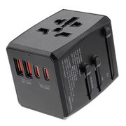 Adaptor priza universal PD20W, 2 x USB, 2 x USB Type-C EU, UK, AUS, US, HHT904