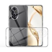 Husa pentru Honor 200, Slim Anti-Shock 1.5mm, cu protectie lentile, Transparent