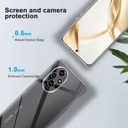 Husa pentru Honor 200, Slim Anti-Shock 1.5mm, cu protectie lentile, Transparent