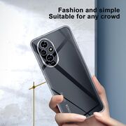 Husa pentru Honor 200, Slim Anti-Shock 1.5mm, cu protectie lentile, Transparent