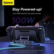 Docking Station GamerX PD100W, 4K@60Hz Baseus, B00052900811-00