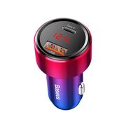 Incarcator auto bricheta Type C Baseus Magic, 45W, multicolor