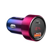 Incarcator auto bricheta Type C Baseus Magic, 45W, multicolor