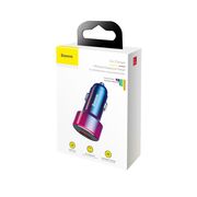 Incarcator auto bricheta Type C Baseus Magic, 45W, multicolor