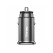 Incarcator auto Baseus Fast Charge 2x USB, negru, CCALL-DS01