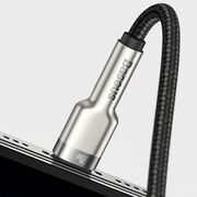 Cablu de date USB la Lightning Baseus, 2.4A, 1m, mov, CALJK-A05