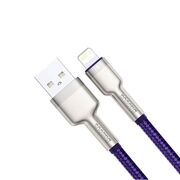 Cablu de date USB la Lightning Baseus, 2.4A, 1m, mov, CALJK-A05
